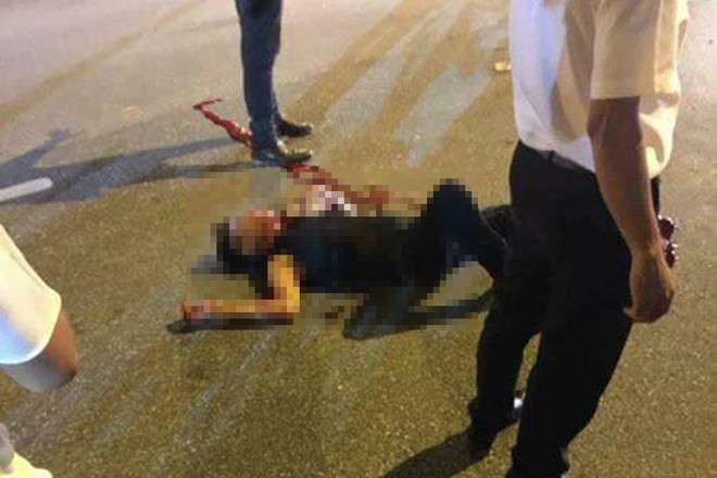 Hà Nội: Nam thanh niên bị đâm trọng thương trên đường Võ Chí Công ảnh 1