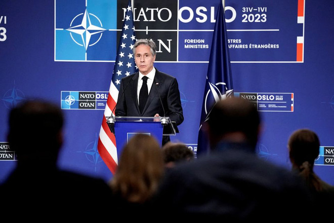 Ngoại trưởng Mỹ Antony Blinken. (Nguồn: Reuters) Mỹ tăng hiện diện và tạo dấu ấn ngoại giao trên Vòng Cực Bắc ảnh 1