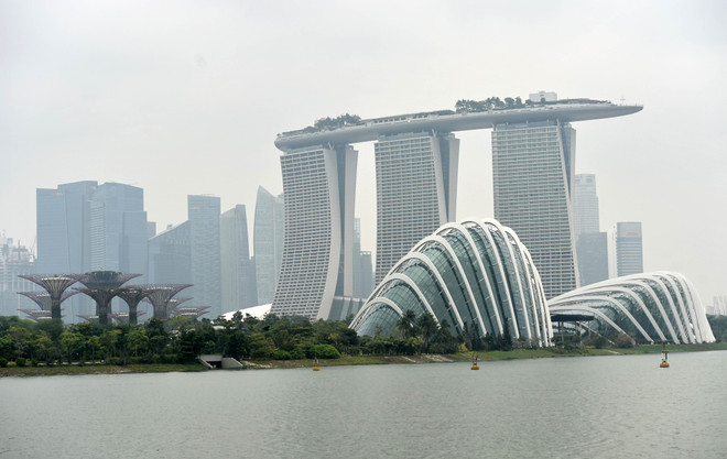 Không khí tại Singapore bị ô nhiễm lên mức có hại cho sức khỏe ảnh 1