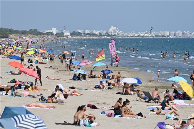 Pháp phát báo động đỏ do nắng nóng đỉnh điểm tới 42 độ C ảnh 1