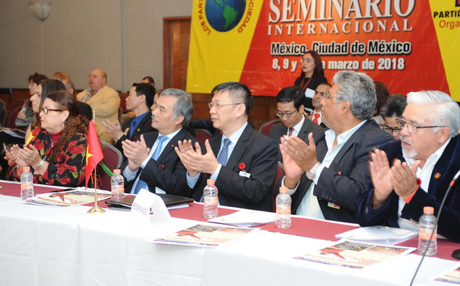 Việt Nam dự hội thảo Các chính đảng và một xã hội mới tại Mexico ảnh 1