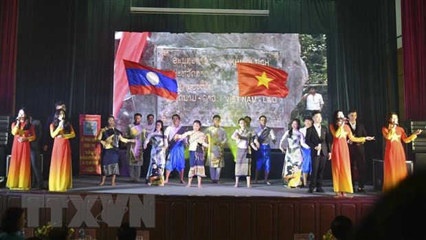 (Ảnh minh họa. Phương Hoa/TTXVN) Thúc đẩy mối quan hệ hữu nghị vĩ đại, tình đoàn kết đặc biệt Việt-Lào ảnh 1