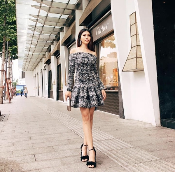 Ngẩn ngơ trước loạt đầm rực rỡ của sao Việt ngày nắng ảnh 9