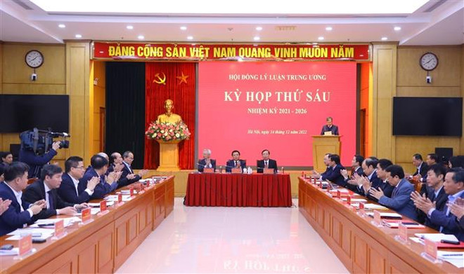 Hội đồng Lý luận Trung ương xác định phương hướng, nhiệm vụ năm 2023 ảnh 1