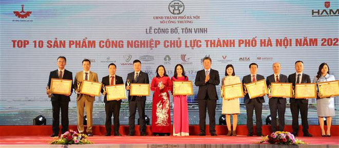 33 sản phẩm của Hà Nội được công nhận sản phẩm công nghiệp chủ lực ảnh 1