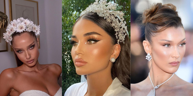 Các xu hướng tóc, trang điểm giúp cô dâu tỏa sáng trong ngày trọng đại ảnh 10