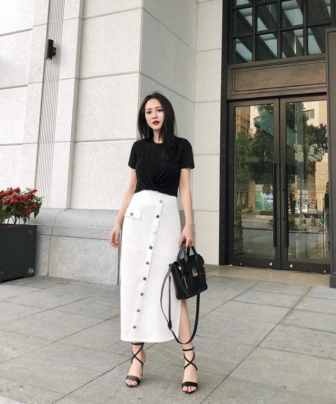 Quý cô thời trang Việt bùng nổ với phong cách street style tối giản ảnh 6