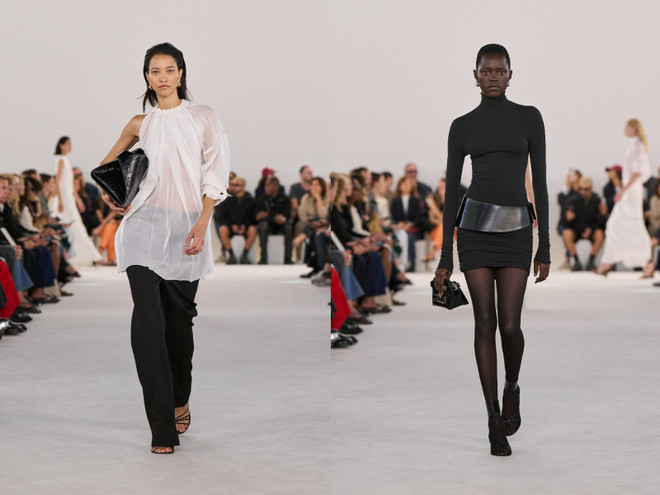 Ferragamo Xuân Hè 2024: Sự tương tác giữa kiềm chế và tự do ảnh 22