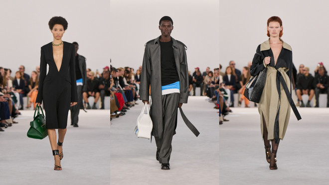Ferragamo Xuân Hè 2024: Sự tương tác giữa kiềm chế và tự do ảnh 18