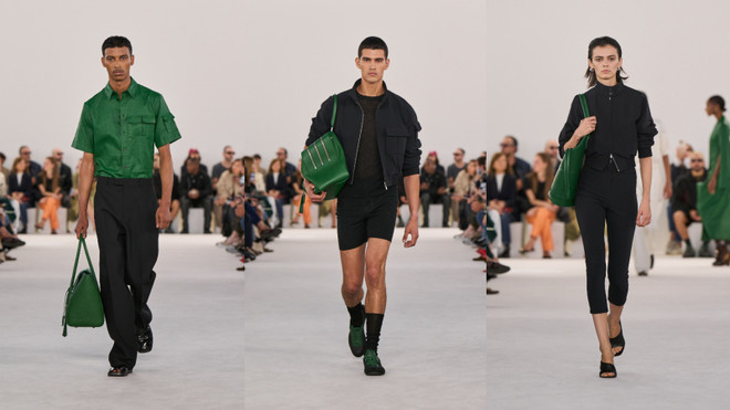 Ferragamo Xuân Hè 2024: Sự tương tác giữa kiềm chế và tự do ảnh 6