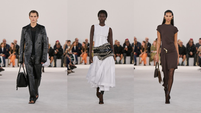 Ferragamo Xuân Hè 2024: Sự tương tác giữa kiềm chế và tự do ảnh 13