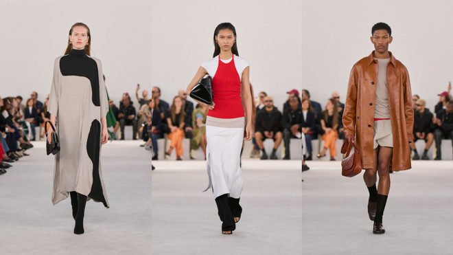 Ferragamo Xuân Hè 2024: Sự tương tác giữa kiềm chế và tự do ảnh 9