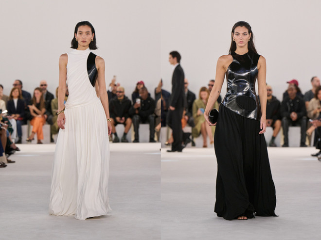 Ferragamo Xuân Hè 2024: Sự tương tác giữa kiềm chế và tự do ảnh 23