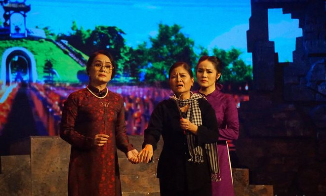 Cuộc chiến bảo vệ Thành cổ Quảng Trị được tái hiện trên sân khấu chèo ảnh 1