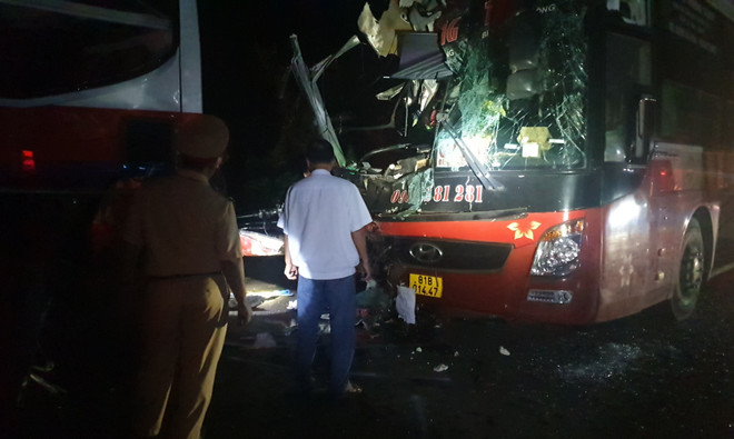 Bình Phước: 2 xe khách giường nằm va chạm khiến 3 người thương vong ảnh 1
