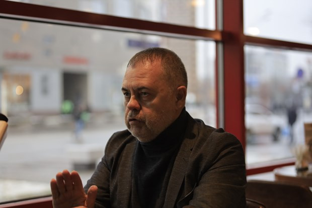 Ông Grigory Trofimchuk. (Ảnh: Quang Vinh/TTXVN) Chuyên gia: Việt-Nga là hình mẫu trong thực tiễn ngoại giao thế giới ảnh 3