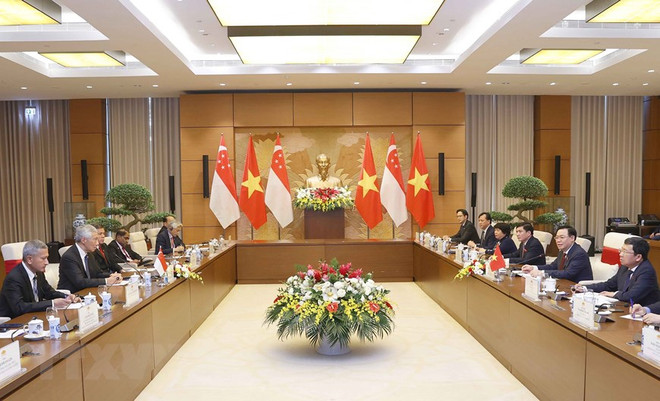 Quan hệ chính trị giữa Việt Nam và Singapore ngày càng gắn bó, tin cậy ảnh 3