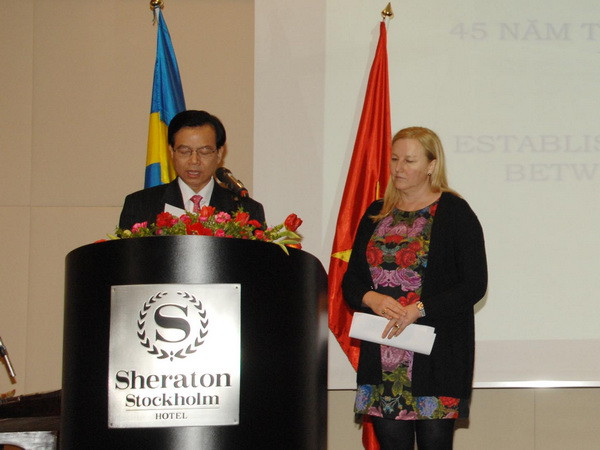Quan hệ hợp tác Việt Nam-Thụy Điển ngày càng phát triển ảnh 1