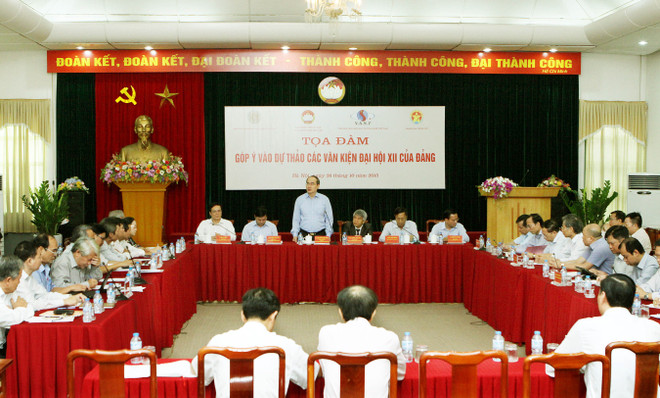 Nghiêm túc tiếp thu ý kiến hợp lý đóng góp vào dự thảo văn kiện ảnh 1