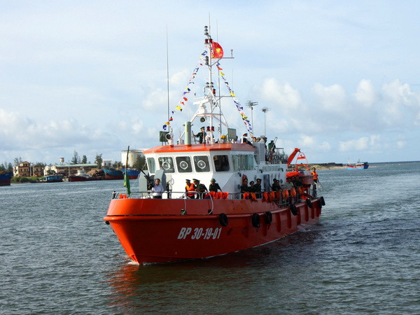 Trang bị tàu tuần tra, cứu hộ hiện đại cho biên phòng Quảng Trị ảnh 1