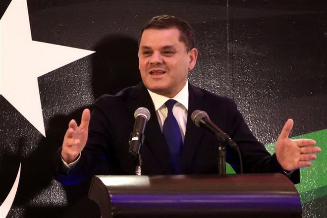 Thủ tướng lâm thời Libya chủ trì cuộc họp đầu tiên với nội các ảnh 1