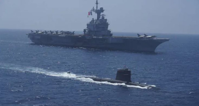 Tập trận VARUNA-2021: Ấn Độ và Pháp phô diễn nhiều vũ khí tối tân ảnh 1