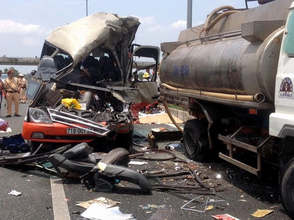 Xác định tên người thương vong do tai nạn trên cao tốc ảnh 1