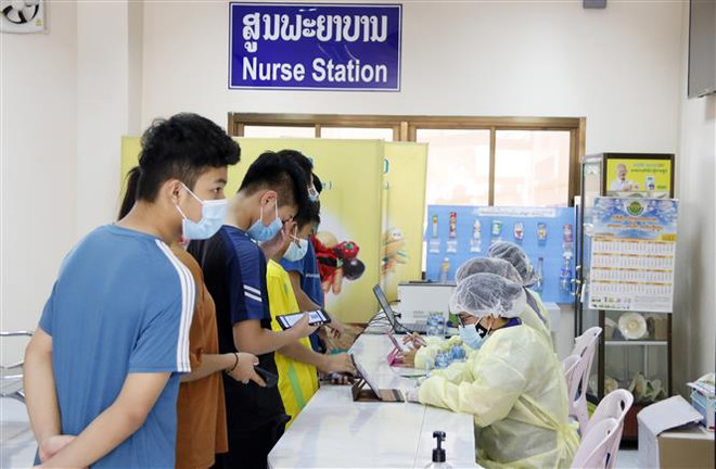 Lào có số ca mắc mới COVID-19 trong ngày cao nhất từ trước đến nay ảnh 1