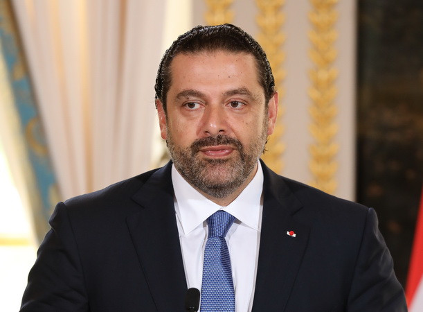 Thủ tướng Liban Saad Hariri phát biểu trong một cuộc họp báo tại Paris, Pháp ngày 1/9. (Nguồn AFP/TTXVN) Liên minh châu Âu tái khẳng định sự ủng hộ mạnh mẽ đối với Liban ảnh 1