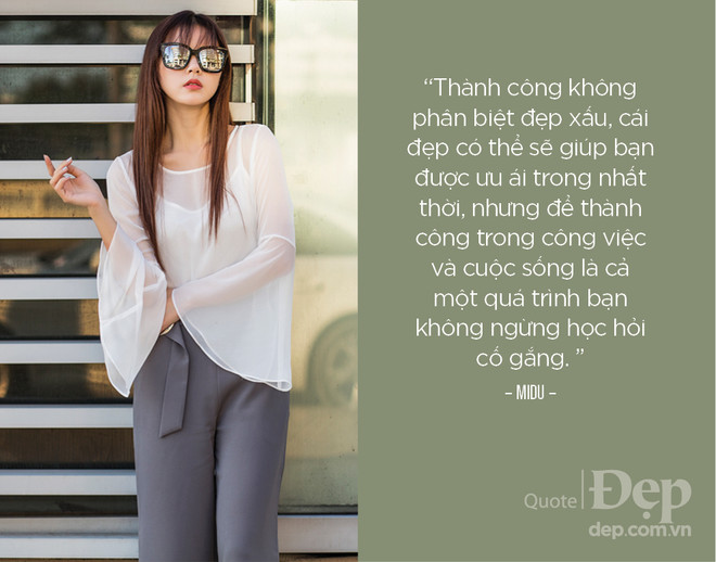 Midu: Tại sao lại không thể có hình mẫu hotgirl thành đạt? ảnh 7