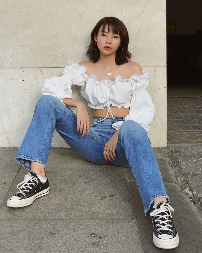 Tăng Thanh Hà phối đồ khoe chân thon, Chi Pu phô vòng eo “con kiến” ảnh 7