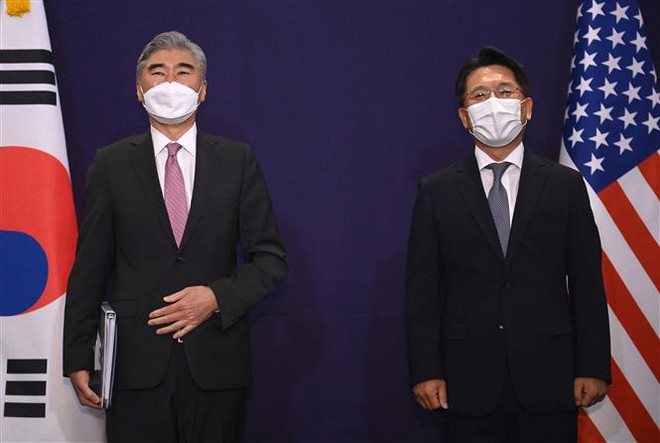 Mỹ-Hàn hội đàm thảo luận về nỗ lực nối lại đối thoại với Triều Tiên ảnh 1