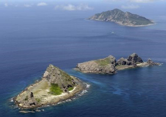 Quần đảo tranh chấp mà Nhật Bản gọi là Senkaku còn Trung Quốc gọi là Điếu Ngư. (Nguồn: Kyodo/TTXVN) Nhật Bản tăng cường tuần tra quanh đảo tranh chấp với Trung Quốc ảnh 1