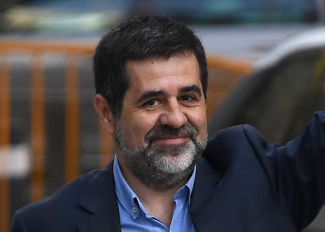 Ông Jordi Sanchez. (Nguồn: AFP/TTXVN) Tây Ban Nha bác yêu cầu phóng thích ứng cử viên Thủ hiến Catalonia ảnh 1