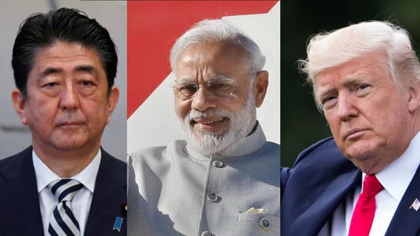Đối thoại 3 bên Ấn Độ-Nhật Bản-Mỹ được tổ chức ở New Delhi ảnh 1