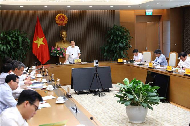 Quang cảnh buổi họp. (Ảnh: An Đăng/TTXVN) Vinachem phải tự cân đối nguồn lực để tăng thêm năng lực tài chính ảnh 3