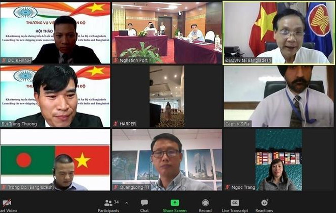 Khai trương tuyến tàu biển kết nối miền Trung Việt Nam và Ấn Độ ảnh 1