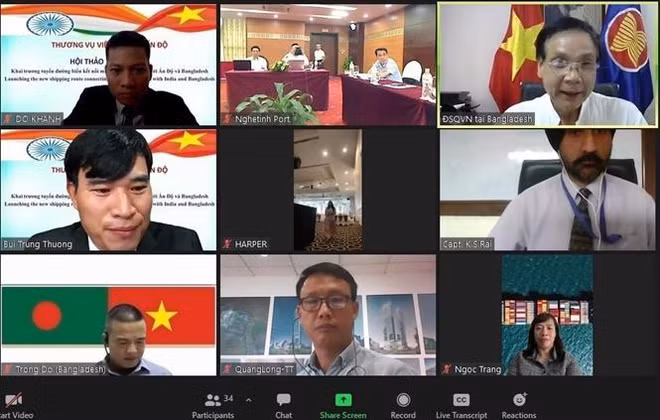 Khai trương tuyến tàu biển kết nối miền Trung Việt Nam và Ấn Độ ảnh 1