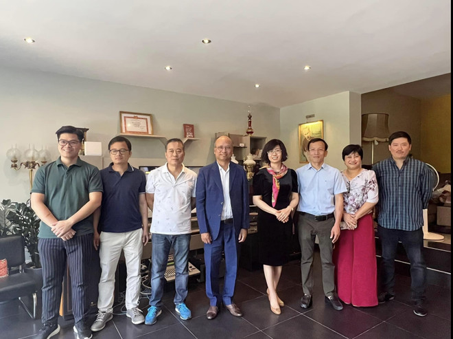 Kỷ niệm 97 năm ngày báo chí cách mạng Việt Nam tại Pháp ảnh 1