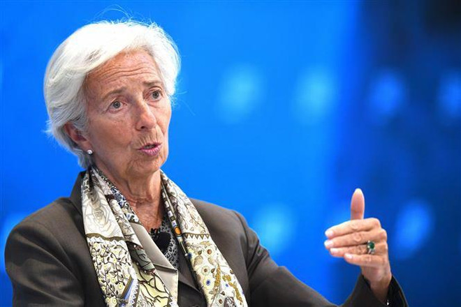 Tổng Giám đốc IMF Christine Lagarde. (Ảnh: AFP/TTXVN) IMF đánh giá triển vọng kinh tế tại các vùng lãnh thổ Palestine ảnh 1