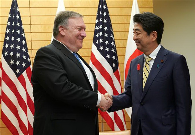 Mỹ-Nhật thảo luận về chuyến thăm Triều Tiên của Ngoại trưởng Pompeo ảnh 1