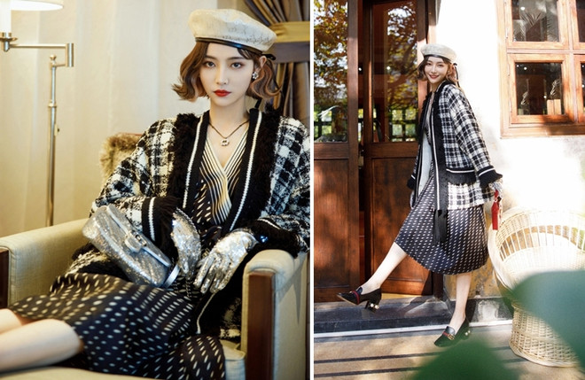 Khánh Linh, Quỳnh Anh Shyn đụng hàng nguyên set Gucci với IU ảnh 13