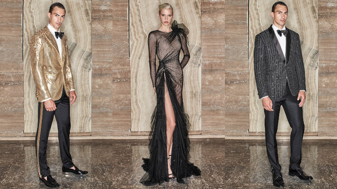 Versace mang màu sắc hội họa trừu tượng đương đại vào bộ sưu tập mới ảnh 12