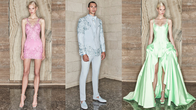 Versace mang màu sắc hội họa trừu tượng đương đại vào bộ sưu tập mới ảnh 4