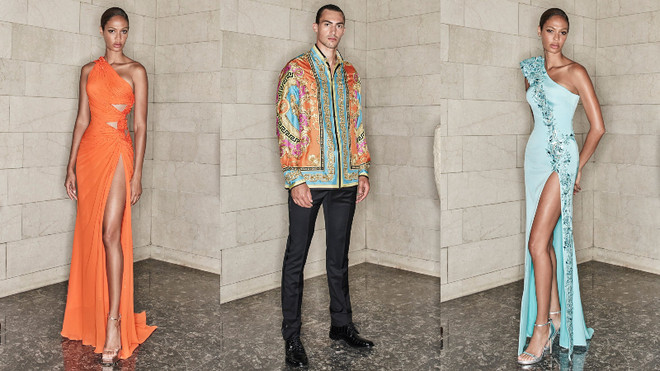 Versace mang màu sắc hội họa trừu tượng đương đại vào bộ sưu tập mới ảnh 3