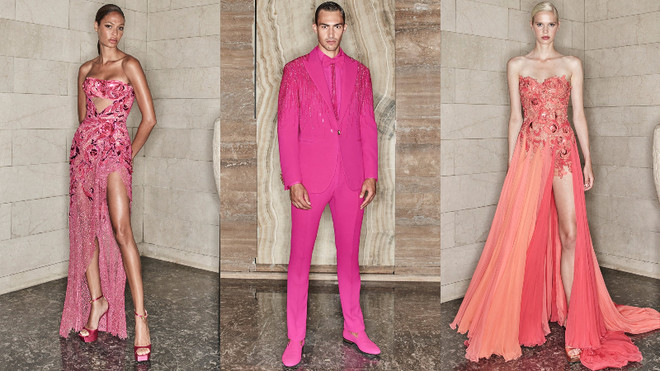 Versace mang màu sắc hội họa trừu tượng đương đại vào bộ sưu tập mới ảnh 8