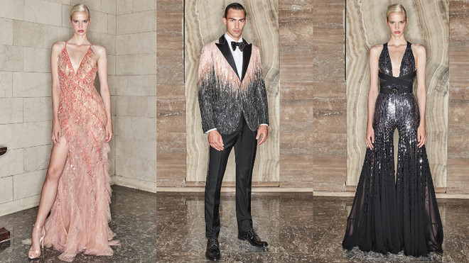 Versace mang màu sắc hội họa trừu tượng đương đại vào bộ sưu tập mới ảnh 9