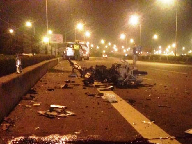 Hà Nội: Hai tai nạn giao thông nguy hiểm xảy ra trong đêm ảnh 4