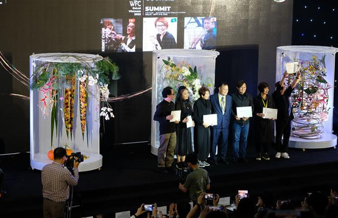 18 quốc gia, vùng lãnh thổ thi biểu diễn cắm hoa nghệ thuật quốc tế ảnh 1