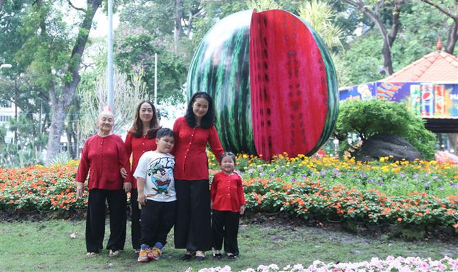 Thành phố Hồ Chí Minh khai mạc Hội hoa Xuân lần thứ 43 Tết Quý Mão ảnh 2